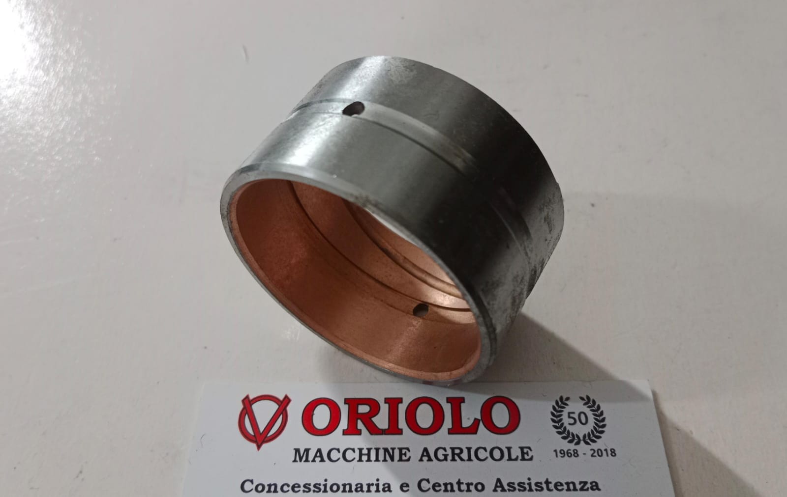 BRONZINA PER MOTORE LOMBARDINI D. INT. 48 mm D. EST.  54 mm H. 30 mm